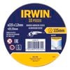 Irwin 115 x 1.2 x 22.2mm Metal Cut Off Disc - 10 Pack
