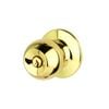 Sylvan Quest Entrance Knobset & Deadbolt Polished Brass