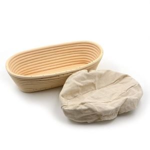 Brunswick Bakers Bread Banneton with Lining - Oval 25cm