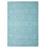 Contemporary Handwoven Wool Rug-Mavis 6371-Cashmere Blue-110x160cm