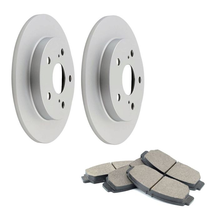 Basco Rear Brake Pads + Rotors for Toyota Corolla ZRE182 ZRE152 ZWE186, Auris NZE151 -BRK1031