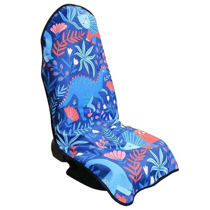 Catzon Car Seat Cover Waterproof Washable For Car Suv Truck-dinosaur