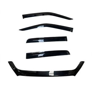 Tinted Bonnet Protector & Weathershields For Isuzu Mu-x 2017-2019