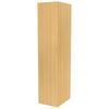 Lugna 2048 x 450 x 580mm Sand Double Hanging Left Hinged Door Storage Cabinet
