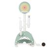 Costway 6in1 Basketball Hoop 8 Adjust Height Multi Game Activity-Green