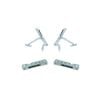X2 Oven Door Hinges Assembly With Supports 00627315kit. Suits Bosch