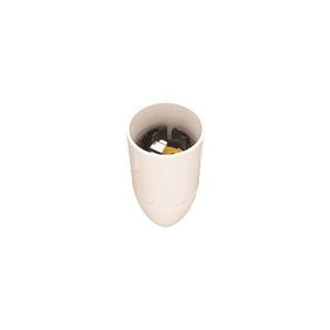 HPM Safety Lampholder 3A B22 - White