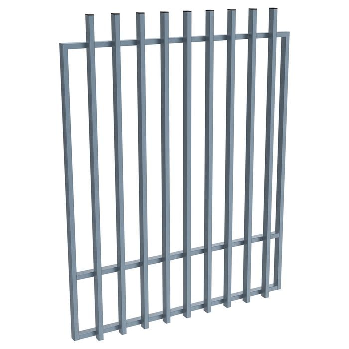 ProtectorAl 800 - 1200 x 1500mm Deep Ocean Aluminium Batten Pool Gate