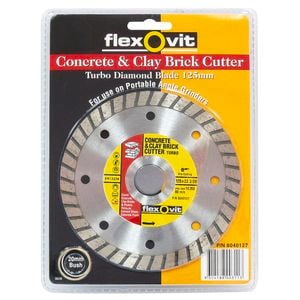 Flexovit Concrete &Clay Brick Cutter 127 x 22mm