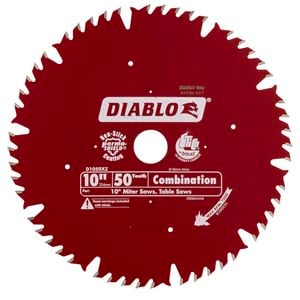 Diablo 254mm 10" 50 Teeth Combination Circular Saw Blade