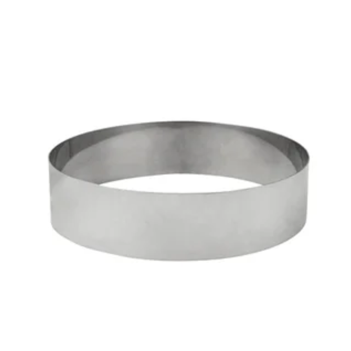 Pujadas Tart Ring Stainless Steel 80x45mm