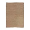 Colorscope jute contemporary indoor rug weaved natural 200x300cm