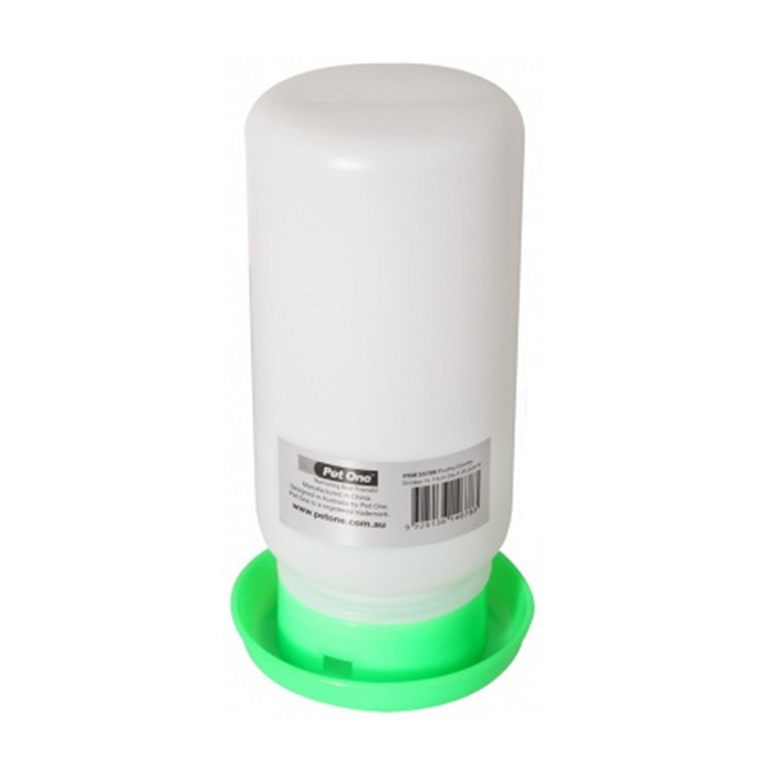 Avi One Poultry Gravity Drinker 1L 11cm Dia X 20.2cm H (55709)