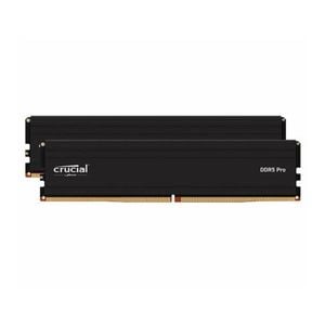 Crucial Pro 16gb (1x16gb) Ddr5 Udimm 6000mhz Cl36 Black Heat Spreader Overclocking Support Intel Xmp Amd Ryzen