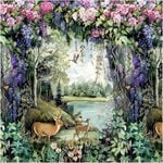 Thistledown Mural, 2.1m x 2.8m Wallpaper Boutique