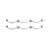 Sunrise Tri Axle Rocker Roller Suspension Spring Complete Assembly Decromate - 5 Leaf (3000kg Pair), 14" - S5rrptd