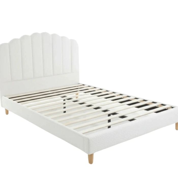 Shelley Boucle Bed Frame - Queen