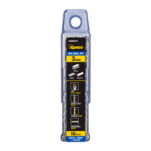 Kango 3mm HSS Drill Bit - 10 Pack