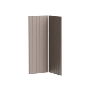 Kaboodle Portacini V-Groove Corner Wall Cabinet Doors - 2 Pack