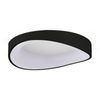 Lexi Lighting Hayley CCT LED Ceiling Light Large Black Triangular Dimmable