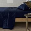Bedding Co. Sheet Set 500TC Organic Cotton Navy Blue Super King