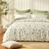 Dreamaker 100% Cotton Reversible Quilt Cover Set Mabel Double Bed