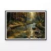 View of autumn in The Forest  Print 100% Australian Made 90x60cm  (Poster)