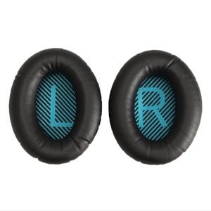 Black Replacement Ear Pads Cushions for Bose QuietComfort 2 QC2 15 QC15 25 QC25 Headphone