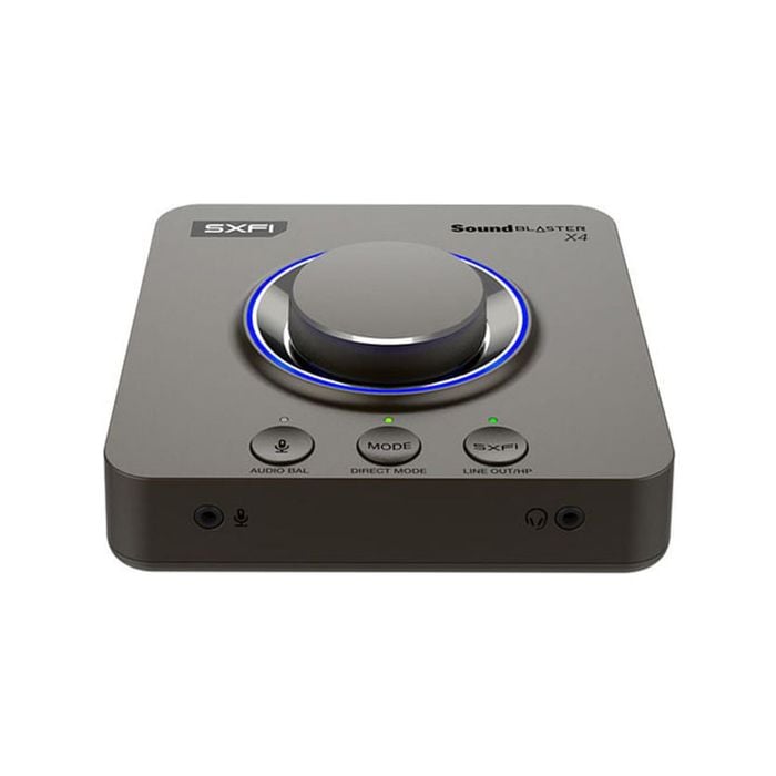 Creative Sound Blaster X4 Hi-res 7.1 External USB DAC and Amp Sound Card [70SB181500000]