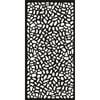 Jack Matrix 1800 x 900 x 9mm Charcoal Riverbank Décor Screen with Frame