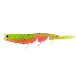 Daiwa BaitJunkie 5" Prawn Soft Plastic Fishing Lure Strawberry Ripple