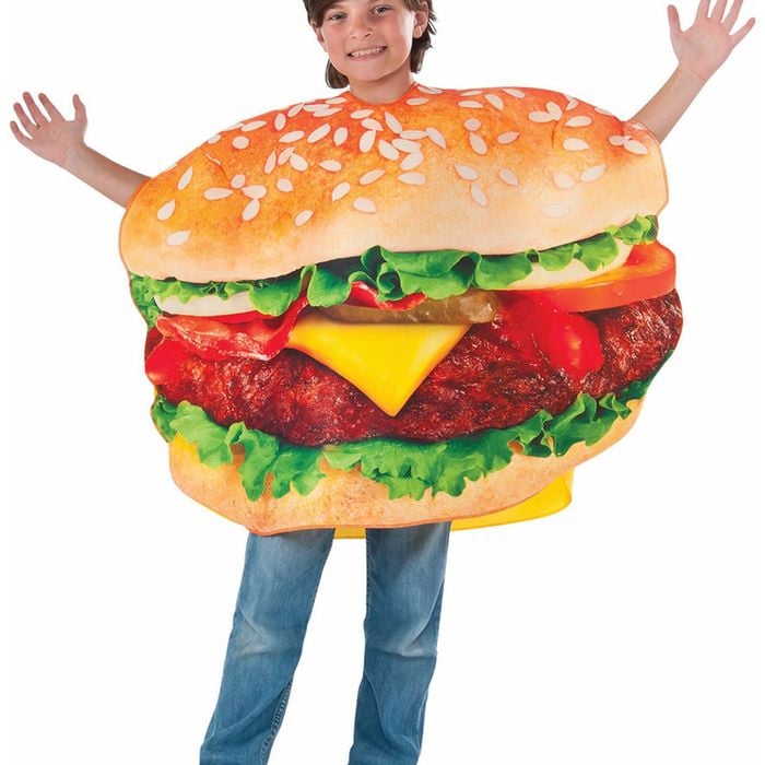 Big Burger Novelty Kids Fast Food Costume - Standard
