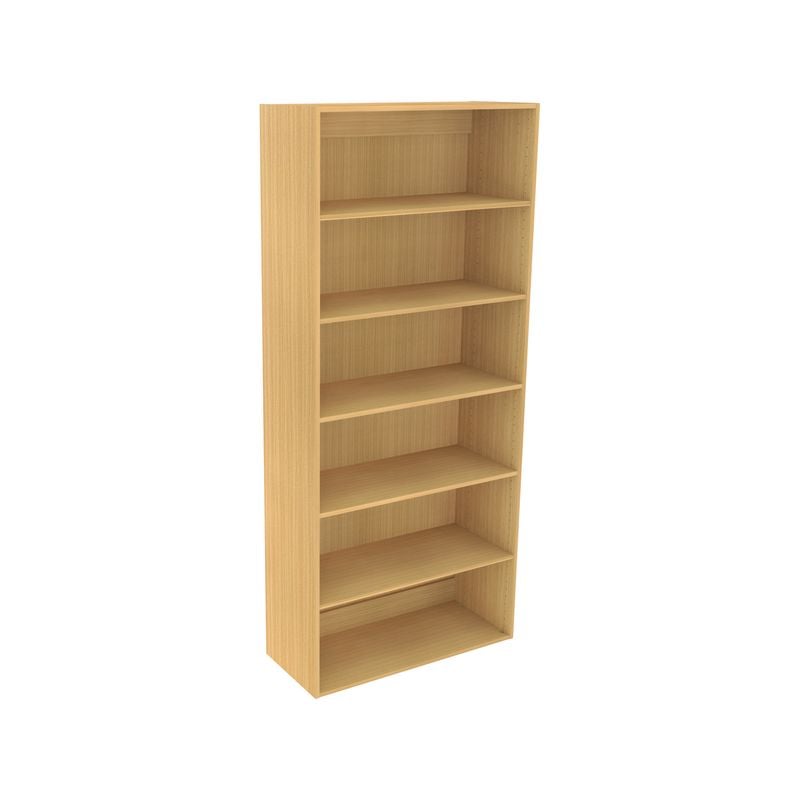 Lugna 2048 x 900 x 380mm Sand 5 Shelf Shelving Unit