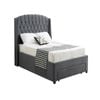 Elegant Collections Dark Grey Paris Queen Bed