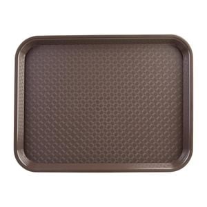 Olympia Foodservice Tray Kristallon Polypropylene Brown 350 X 450mm Commercial Catering Restaurant