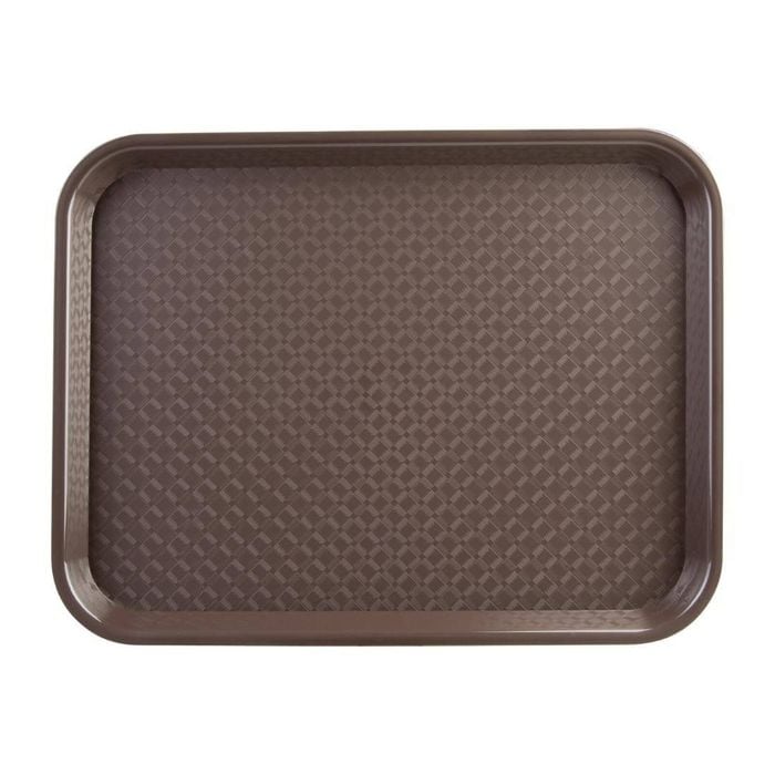 Olympia Foodservice Tray Kristallon Polypropylene Brown 350 X 450mm Commercial Catering Restaurant