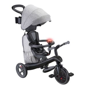 Globber Explorer Trike 4in1 Deluxe Play -black/grey - Black/grey | Toddler | 3