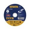 IRWIN 115mm 24 Grit Fibre Sanding Disc - 3 Pack