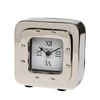 Ssh Collection Retro Small Desk Clock - Nickel