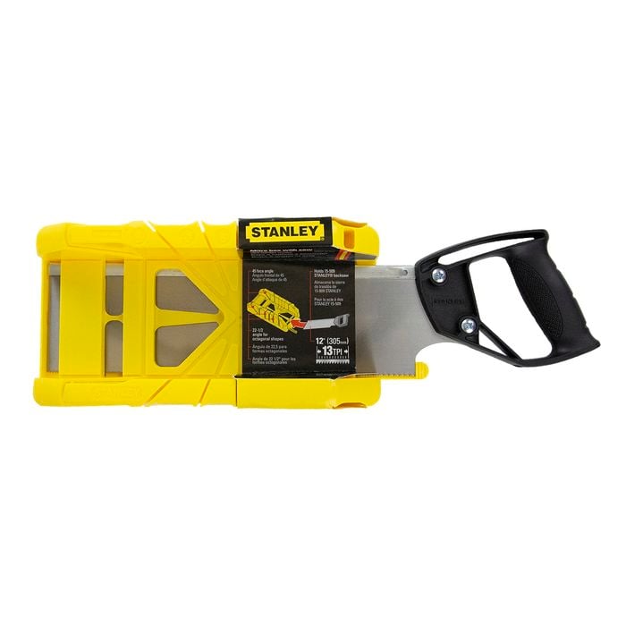 Stanley 12" 305mm Mitre Box With Saw
