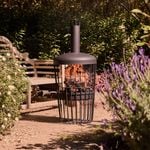 Glow Black Seville Chimenea