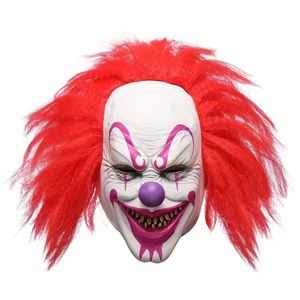 Lifebay Spooky Joker Clown Latex Mask for Halloween Party