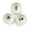Salt & Pepper Bistro Condiment Bowls 8cm - Set Of 3