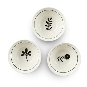 Salt & Pepper Bistro Condiment Bowls 8cm - Set Of 3