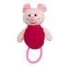 Happy Tails Chenille Pig Plush Toy