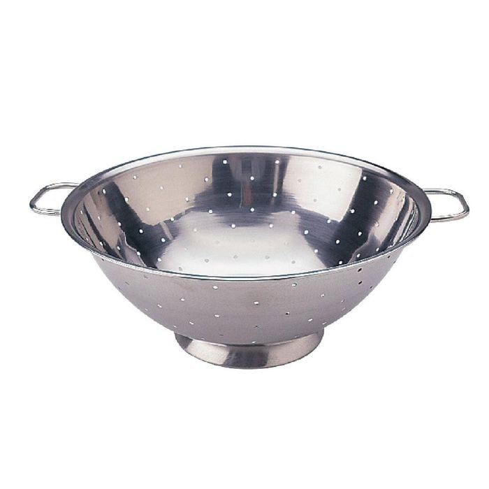 Vogue Colander Stainless Steel Professional Grade 355mm Kitchen Food Strainer