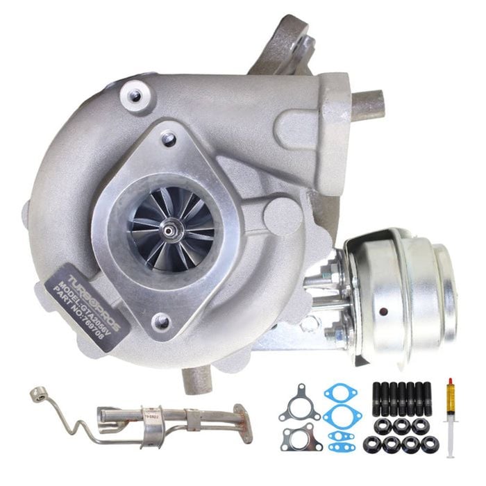 Upgrade Billet Turbo Charger With Genuine Oil Feed Pipe For Nissan Pathfinder R51 Yd25 2.5l