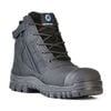 Bata Industrials Black Zippy Zip/Lace Safety Boot - Size 10