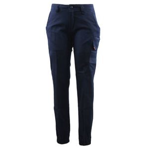 Tradie Womens Cargo Navy Skinny Cuff Pants Size 16