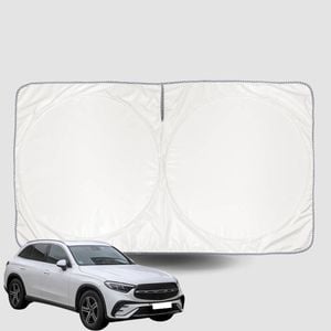 Windscreen Sun Shade for Mercedes-Benz GLC SUV (X253)2015-2022 Universal Fit Window Visor UV Block